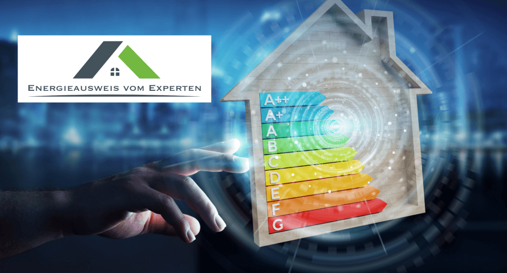 Energieeffizienzdiagramm und Hand